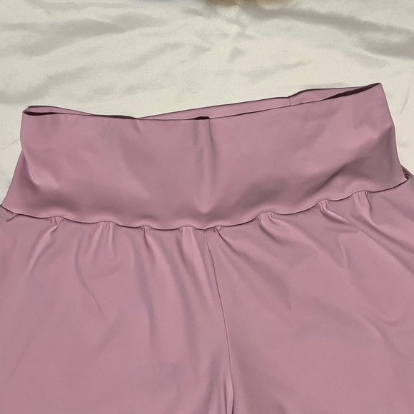 HALARA Pink High Waist Athletic Shorts Size X-Large Long Biker Women’s - Picture 3 of 8